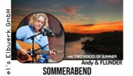 Sommerabend am Fluss mit Flunder