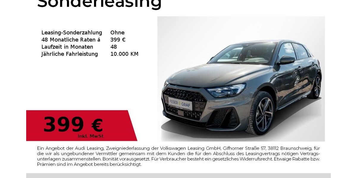 Audi A1 9.900 km 24.940 &euro; Magdeburg 39126