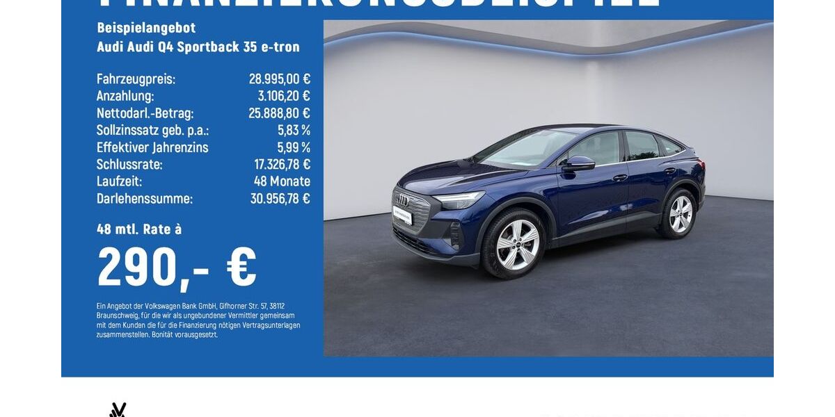 Audi Q4 19.635 km 28.995 &euro; Magdeburg 39126