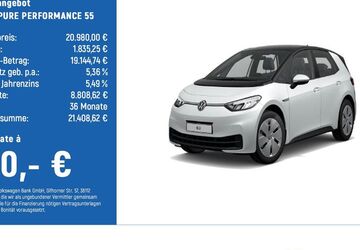 VW ID.3 58.180 km 20.980 &euro; Magdeburg 39116
