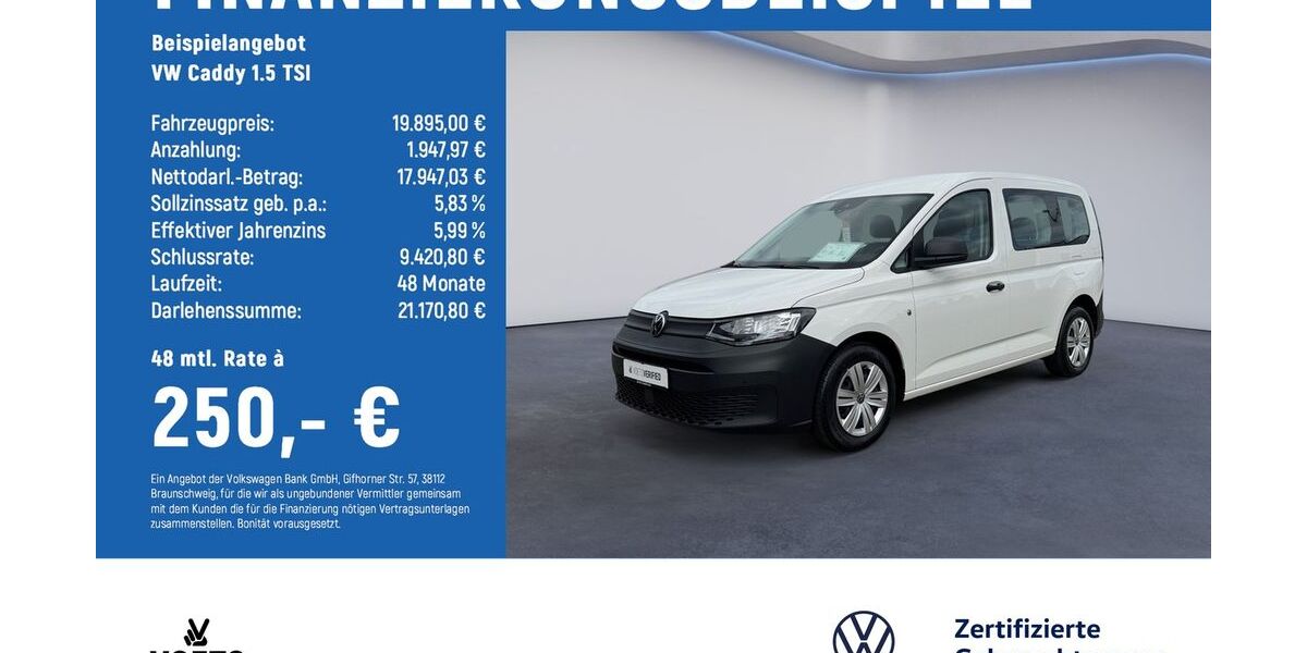 VW Caddy 72.850 km 19.895 &euro; Magdeburg 39126