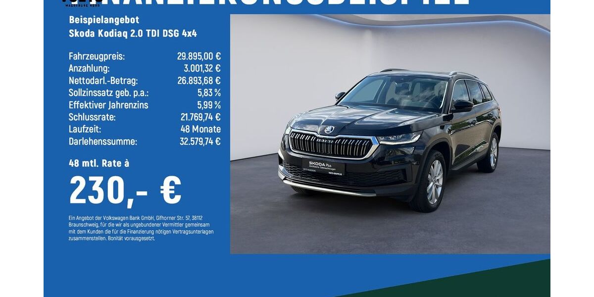 Skoda Kodiaq 49.794 km 29.895 &euro; Magdeburg 39126