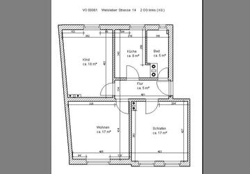 Wohnung Schönebeck (Elbe) - 3 Zimmer, 68 m&sup2;, 402&euro; | Angebot:26230634