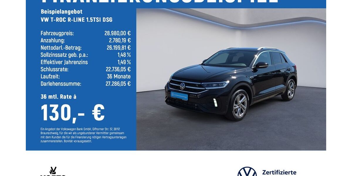 VW T-Roc 18.600 km 28.980 &euro; Magdeburg 39116