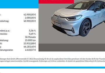 VW ID.3 2.100 km 42.900 &euro; Wanzleben-Börde OT Hohendodeleben 39164
