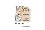 2-Zimmer Wohnung inkl. Einbauküche *** großes, helles Wohnzimmer *** - Appartement Magdeburg Werder | Angebot:10907960