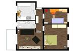 Etagenwohnung Schönebeck (Elbe) - 3 Zimmer, 61 m&sup2;, 358&euro; | Angebot:25431882